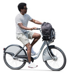 Man cycling png people (20364) - miniature