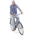 Man cycling  (3604) - miniature