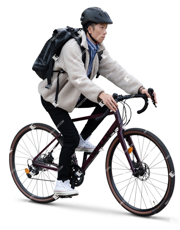 Man cycling photoshop people (18637)
