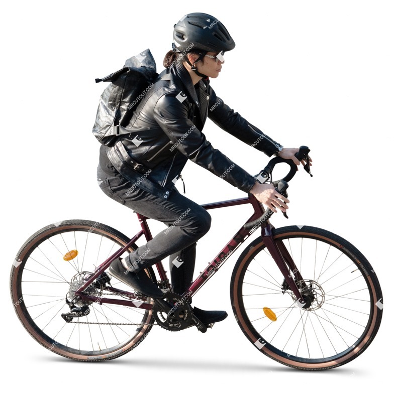 Man cycling people png (17693)