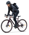 Man cycling people png (18079) - miniature