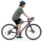 Man cycling people png (18232) - miniature