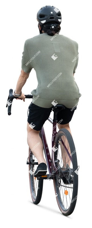 Man cycling people png (18229)