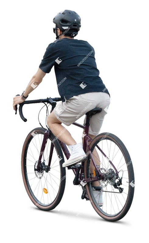 Man cycling people png (19163)