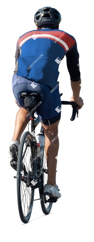 Man cycling human png (19524)
