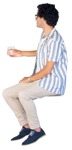 Man drinking people png (13193) - miniature