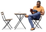 Man drinking people png (13517) - miniature