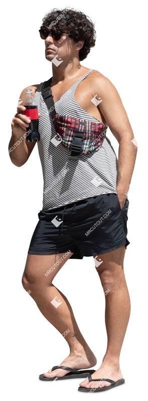 Man drinking human png (13555)