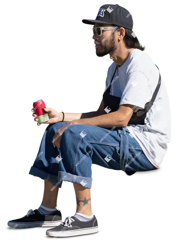 Man drinking people png (14834)