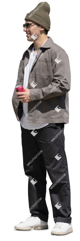 Man drinking people png (16546)