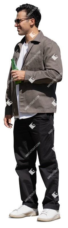 Man drinking people png (16667)