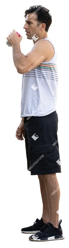 Man drinking people png (16483)