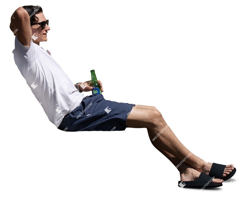 Man drinking human png (17315)