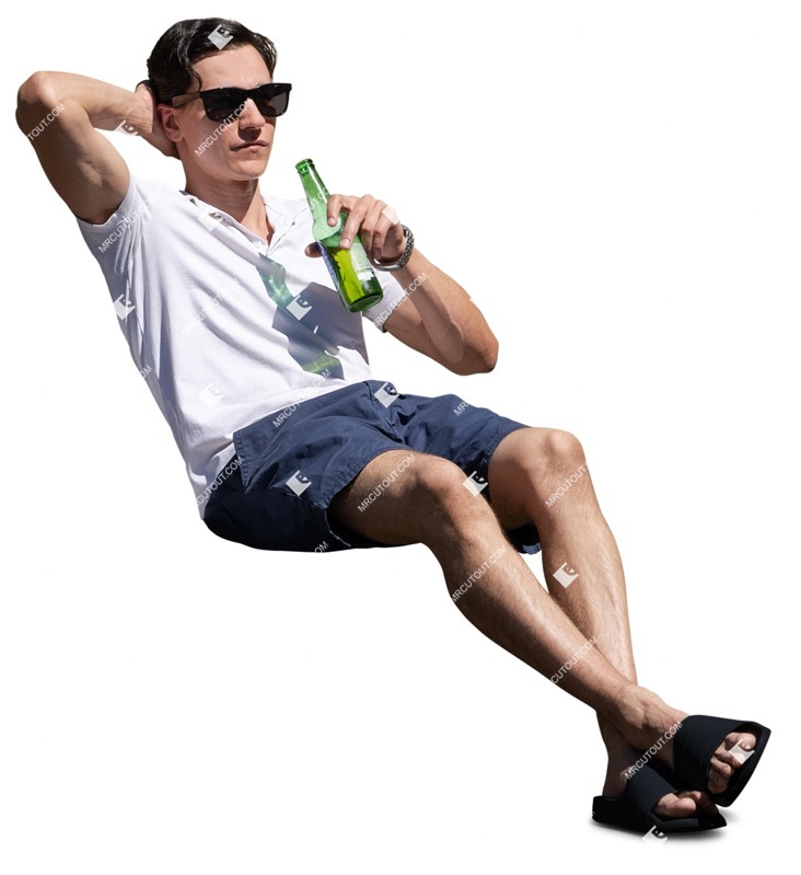 Man drinking human png (17316)