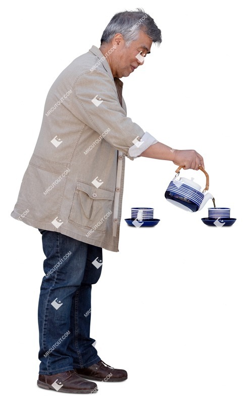 Man drinking photoshop people (18037)