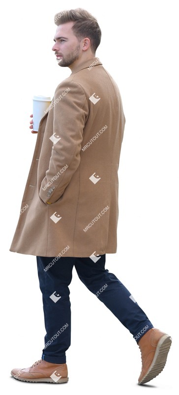 Man drinking coffee person png (8287)