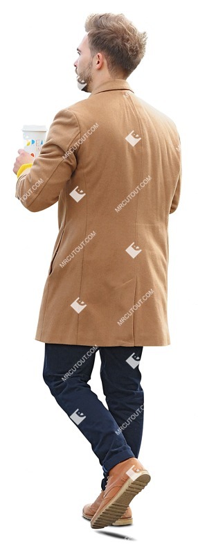 Man drinking coffee person png (8286)