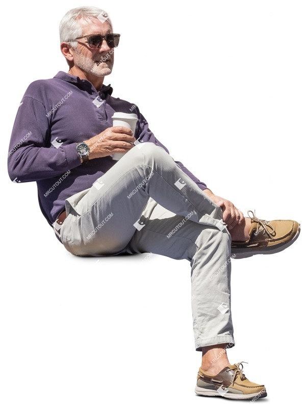 Man drinking coffee png people (12971)
