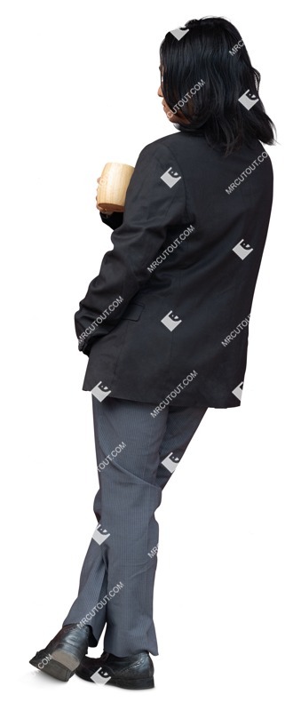 Man drinking coffee person png (18143)