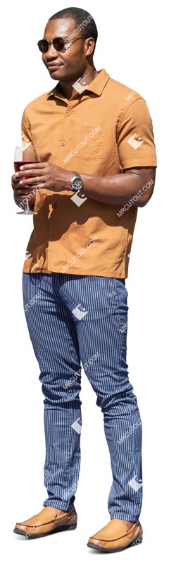 Man drinking wine photoshop people (14275)