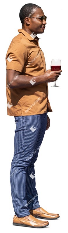 Man drinking wine people png (14274)