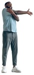 Man exercising cut out pictures (10582) | MrCutout.com - miniature