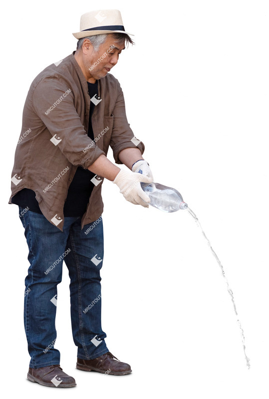 Man gardening png people (20172)