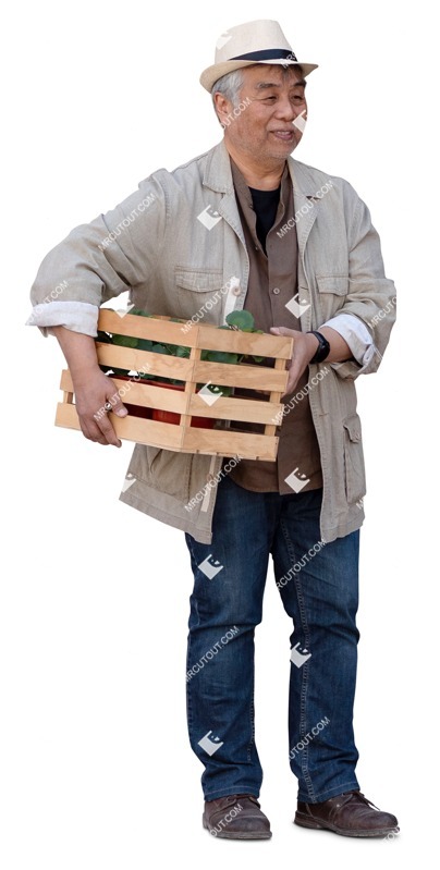 Man gardening people png (18433)