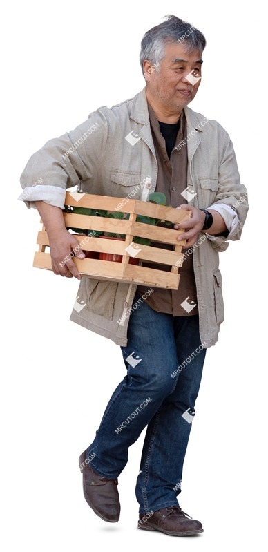 Man gardening people png (19464)