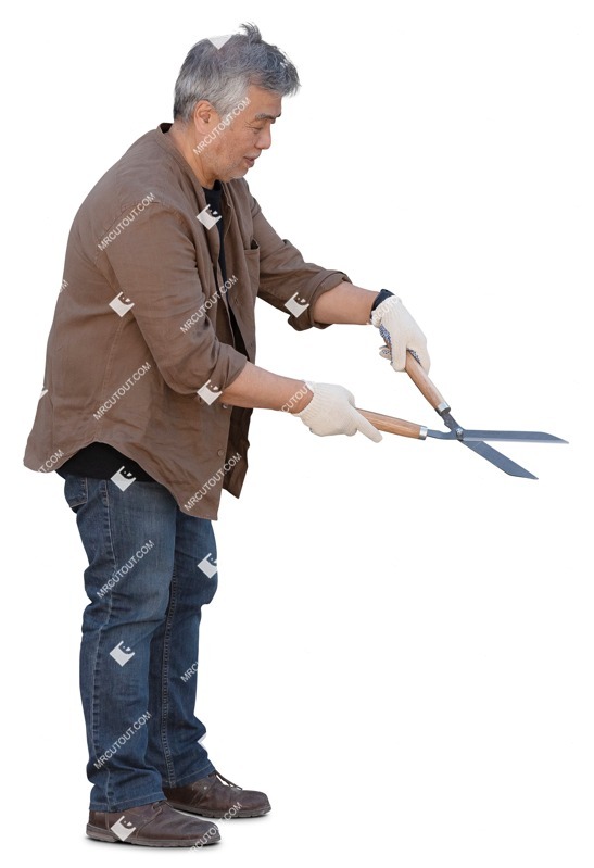 Man gardening photoshop people (18717)