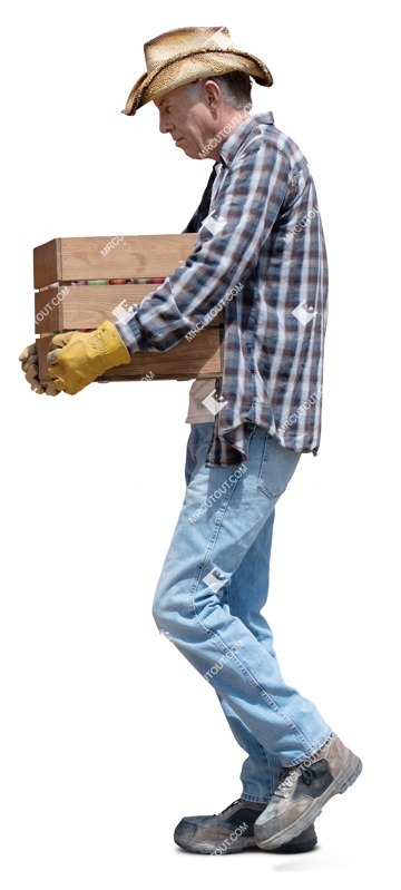 Man gardening people png (18463)