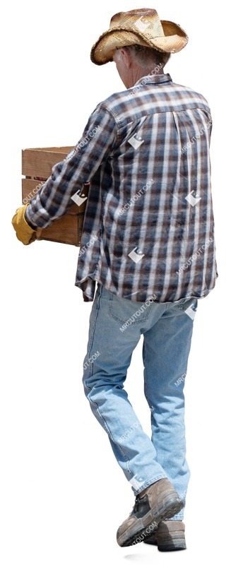 Man gardening human png (18465)