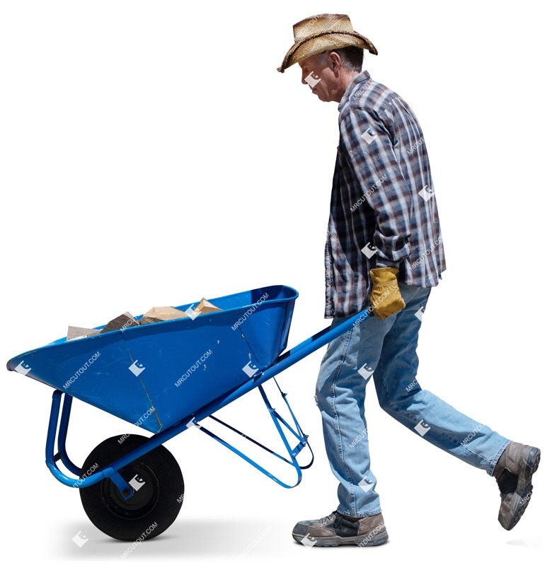 Man gardening human png (18358)