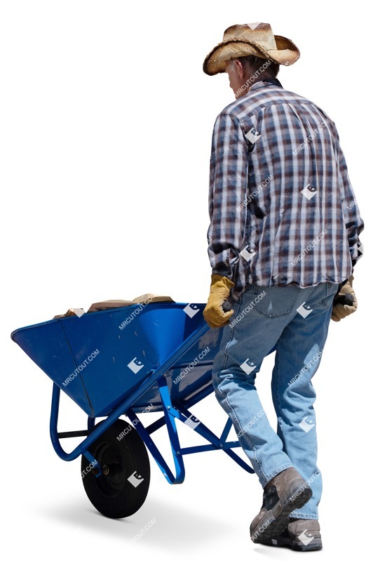 Man gardening human png (18357)