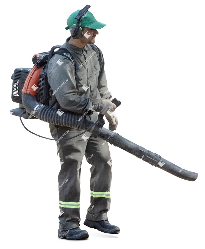 Man gardening human png (19750)