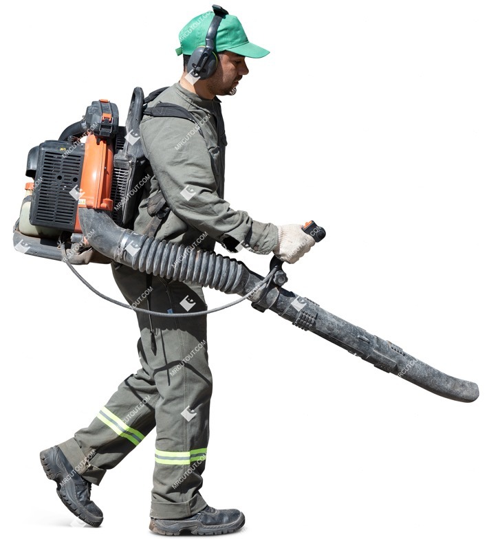 Man gardening human png (19259)