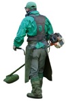 Man gardening  (19618) - miniature