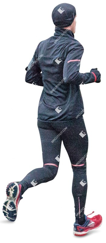 Man jogging human png (2582)