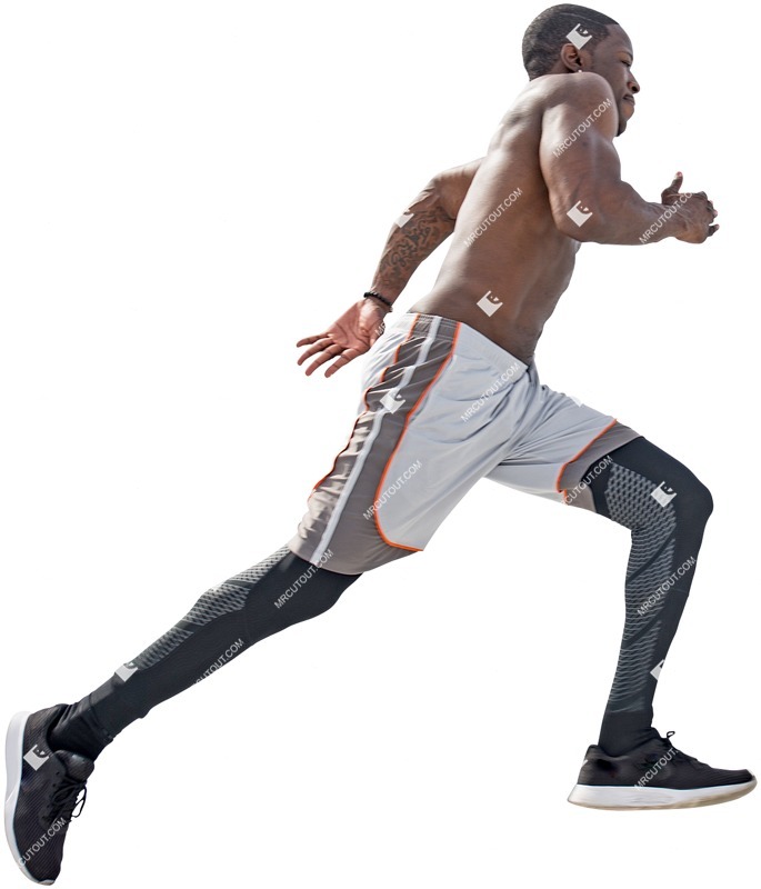 Man jogging people png (4723)