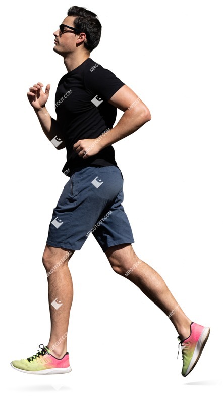 Man jogging photoshop people (16359)