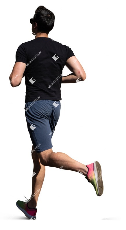 Man jogging photoshop people (16069)