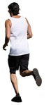 Man jogging photoshop people (16399) | MrCutout.com - miniature