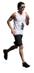Man jogging people png (16400) | MrCutout.com - miniature