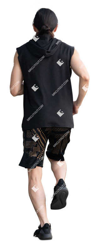 Man jogging people png (20105)