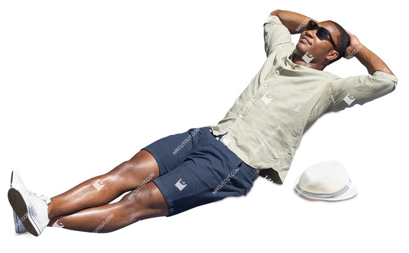 Man lying people png (13162)