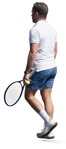 Man playing tennis  (17076) - miniature