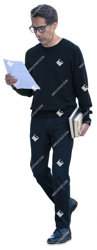 Man reading a book person png (14963)