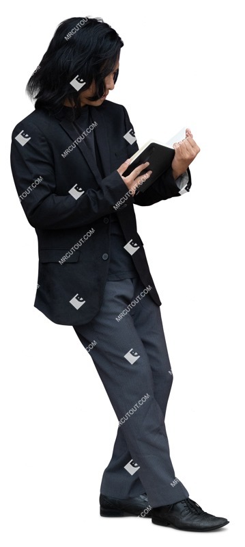 Man reading a book human png (19712)