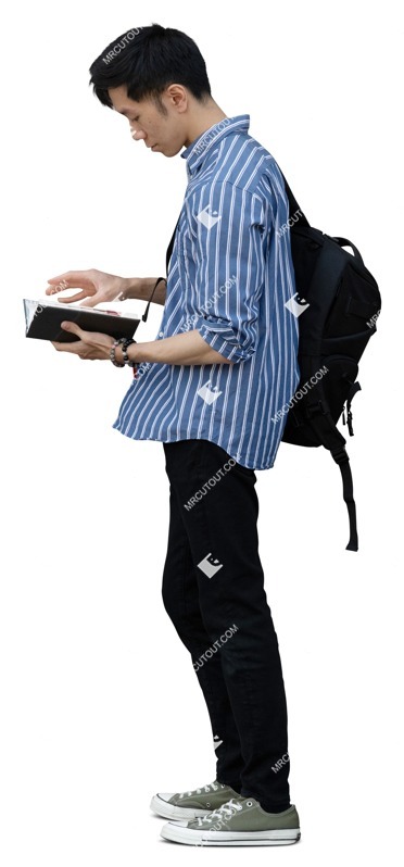 Man reading a book people png (19229)