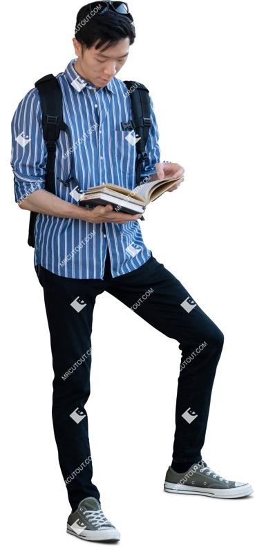 Man reading a book people png (19989)